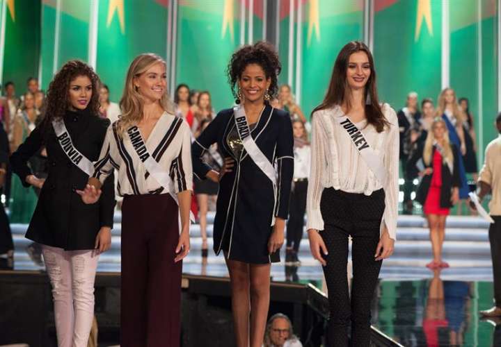 Candidatas apuran ensayos finales para la gala de Miss Universo
