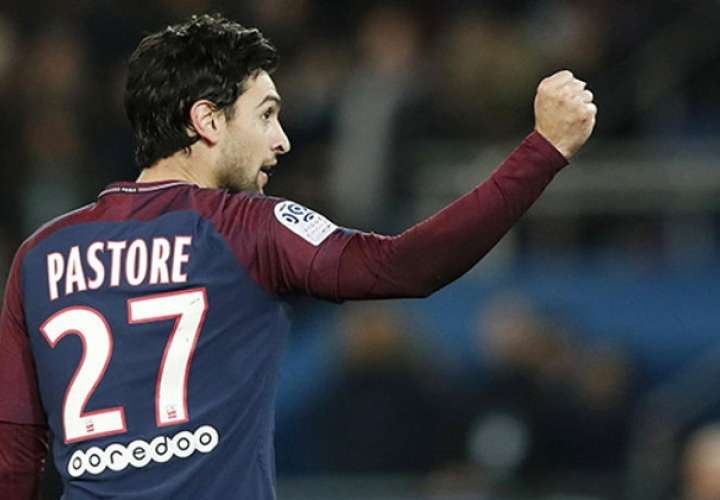 Javier Pastore durante un partido del PSG. Foto:EFE