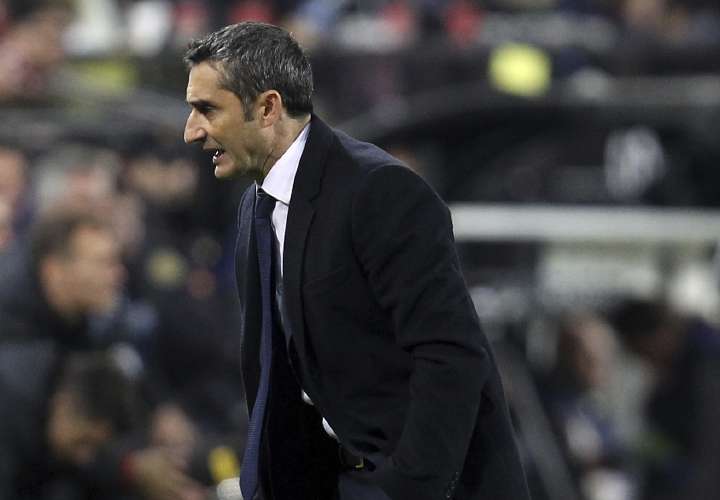 Ernesto Valverde se fue satisfecho de Mestalla