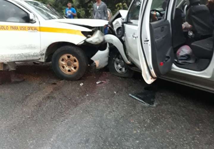 "Repre" sufre accidente de tránsito en Colón