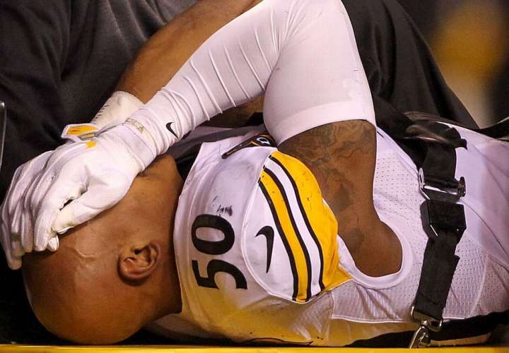 Ryan Shazier, linebacker de los Steelers de Pittsburgh. Foto: AP