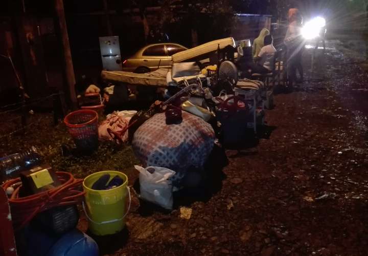 Más de 20 familias chorreranas afectadas por lluvias 