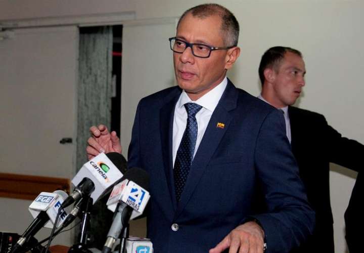El vicepresidente sin funciones de Ecuador, Jorge Glas. EFEArchivo