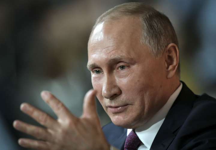 Vladímir Putin es el presidente de Rusia. Foto: AP