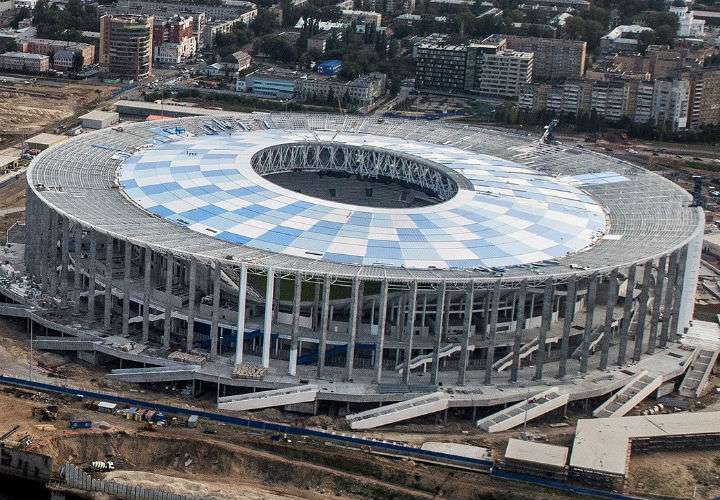 El estadio Nizhni Nóvgorod será la sede del duelo de la Roja contra Inglaterra,