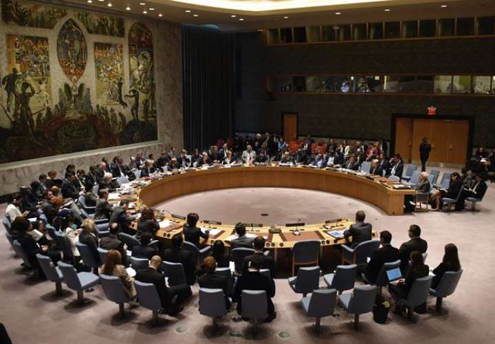 Vista general de una reunión del Consejo de Seguridad de la ONU. EFE/Archivo