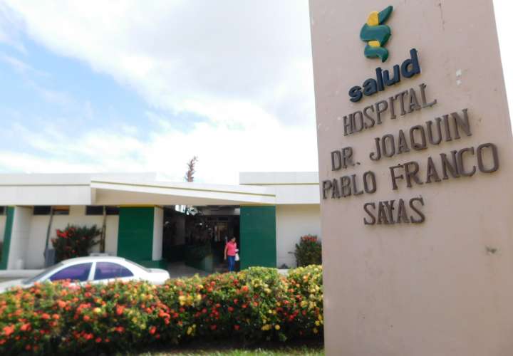 Hospital Joaquín Pablo Franco en Las Tablas. /  Foto: Zenaida Vásquez