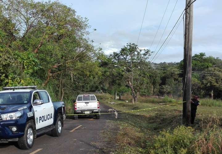 El cadáver fue ubicado por miembros del Benemérito  Cuerpo de Bomberos de Panamá. /  Foto: Eric Montenegro