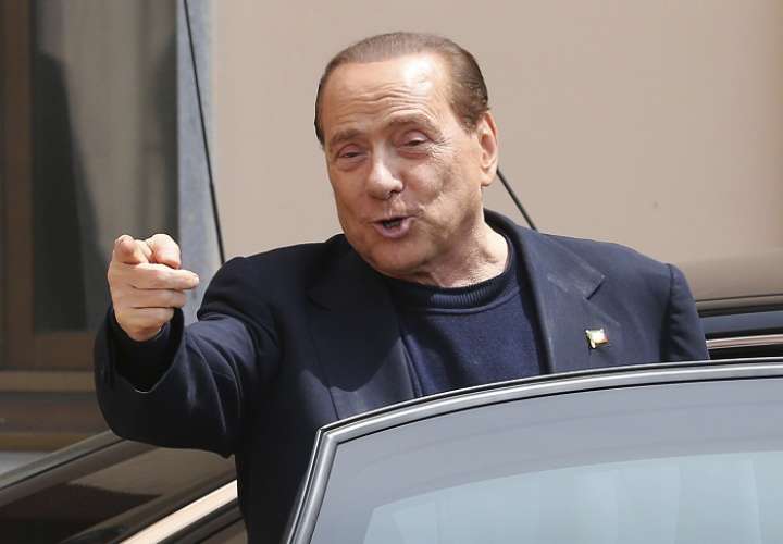 El expresidente del Milan Silvio Berlusconi. Foto: AP