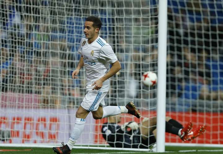 Lucas Vázquez marcó los goles del Real Madrid./ Foto AP
