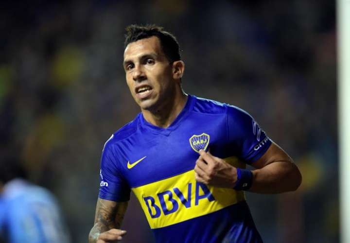 Carlos Tevez, atacante del Boca Junior. / AP