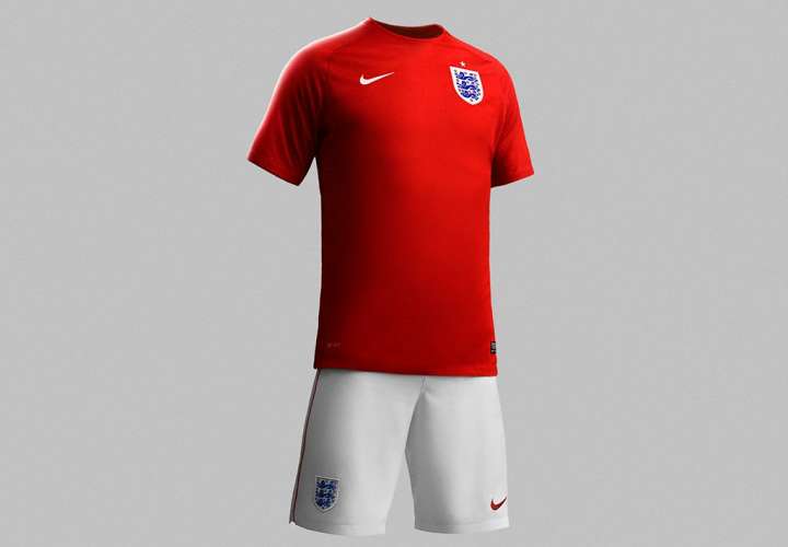 Inglaterra presenta sus nuevas camisetas con toques "retro" para Rusia 2018