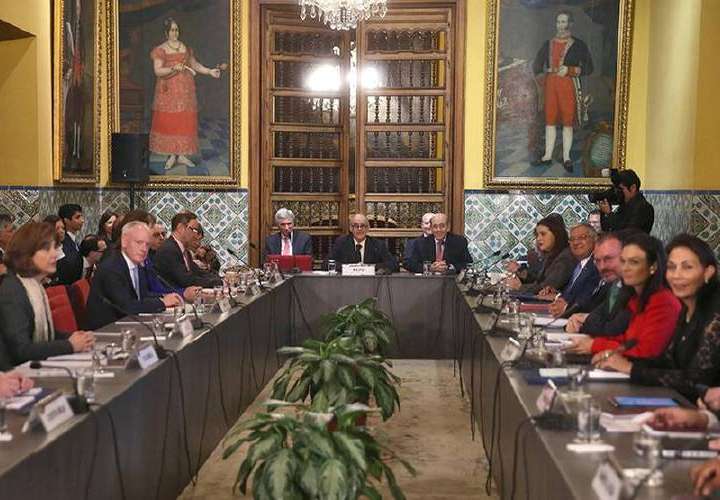 Panamá acude hoy a reunión de Grupo de Lima sobre medidas a Venezuela