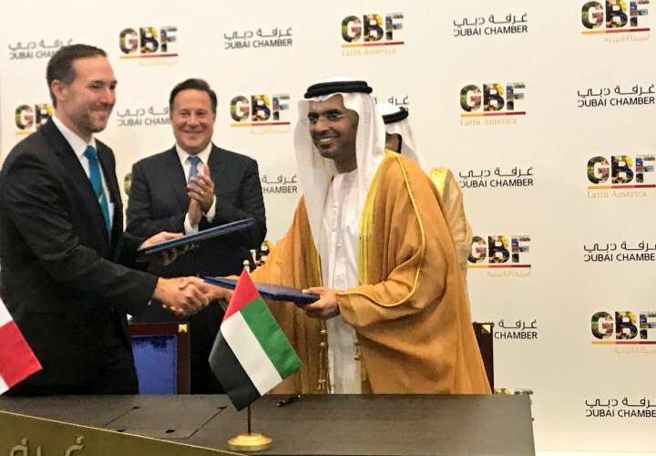 Cámara de Comercio de Dubái anuncia apertura de oficinas en Panamá