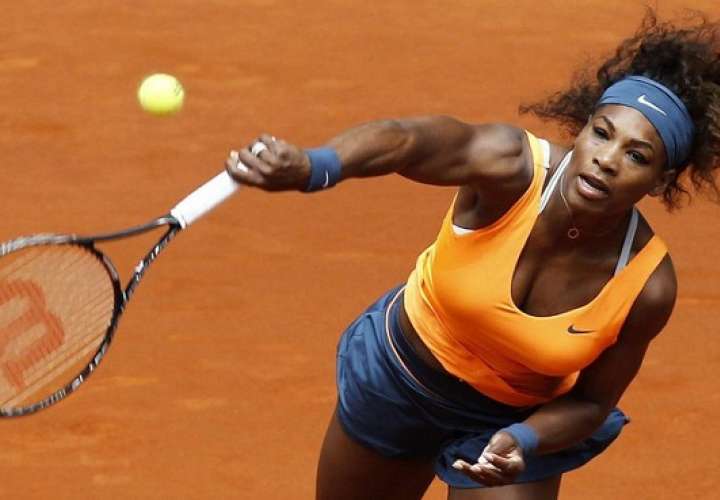 Serena Williamsv ganó por delante de la española Garbiñe Muguruza. Foto: EFE