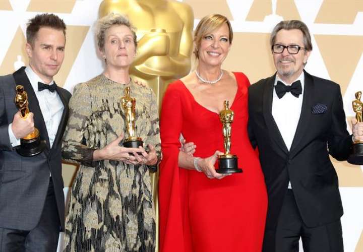Frances McDormand ganó el Óscar a la mejor actriz.