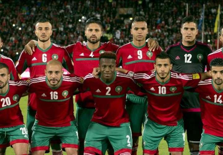 La selección de Marruecos participará en Rusia en su quinta Copa Mundial de Fútbol de la Fifa. Foto EFE
