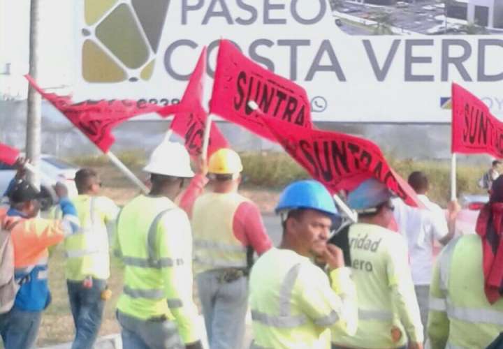 Suntracs continúa con cierre de calles por diversas causas