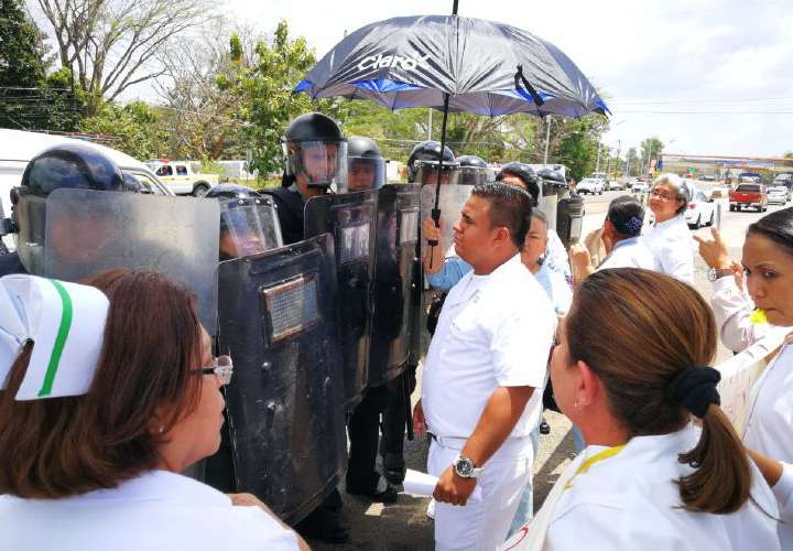 Enfermeras del ‘Chicho’ Fábrega, con más protestas 