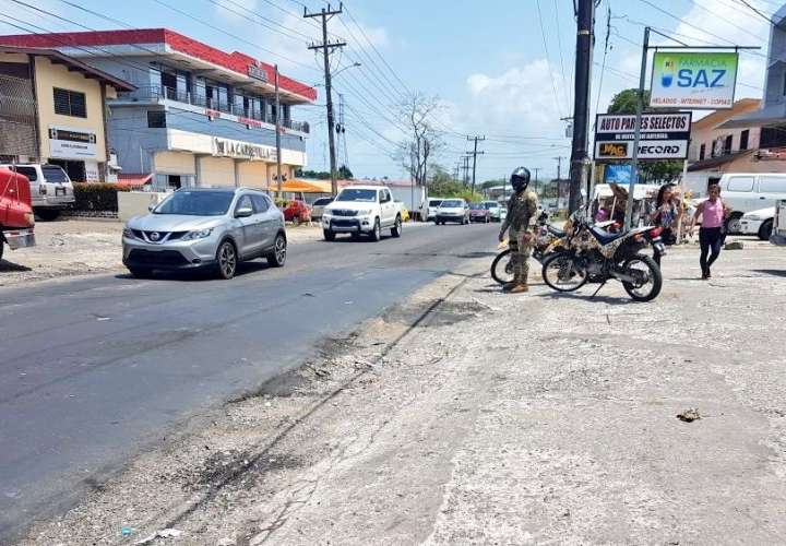 El sector Transporte también se mantendrá reunido analizando el panorama en la provincia. Foto: @SENANPanama Ilustrativa