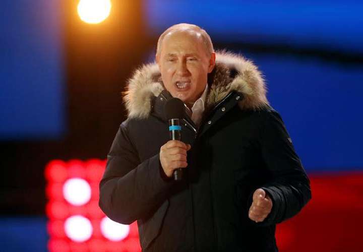 Reeligen a Putin para cuarto periodo