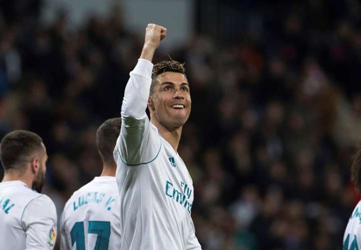 Cristiano Ronaldo estuvo fenomenal en el Bernabéu./ EFE