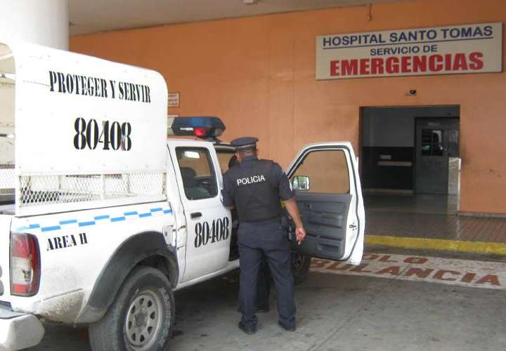 Vista general del área de ingreso al cuarto de urgencia del hospital Santo Tomás.  Foto: Archivo