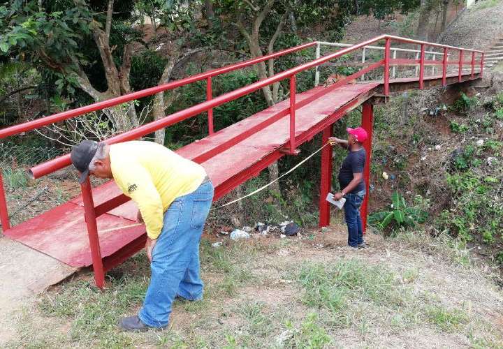 Comunidad rechaza la rehabilitación de puente