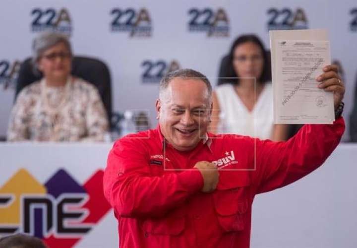 Diosdado Cabello. Foto/EFE archivo