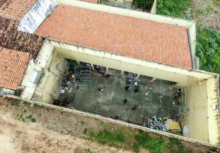 Imágenes del centro penitenciario en Brasil. Foto/EFE