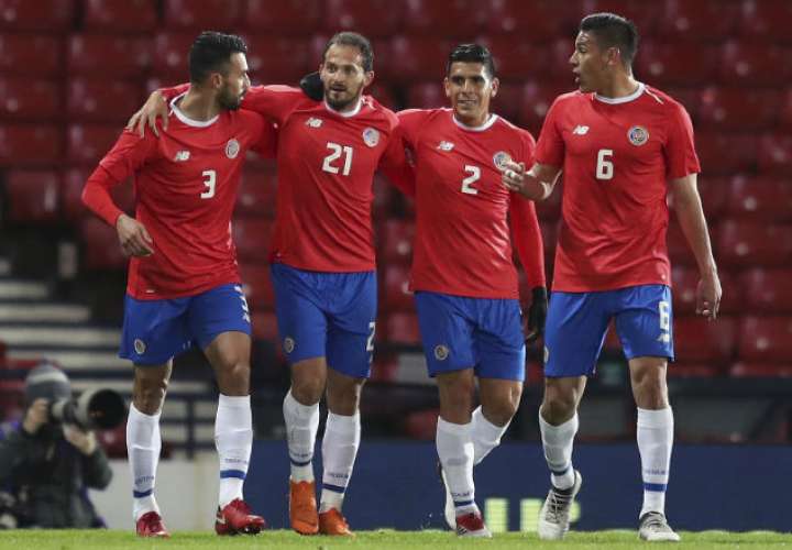 Costa Rica jugará su quinta participación en una Copa del Mundo. 