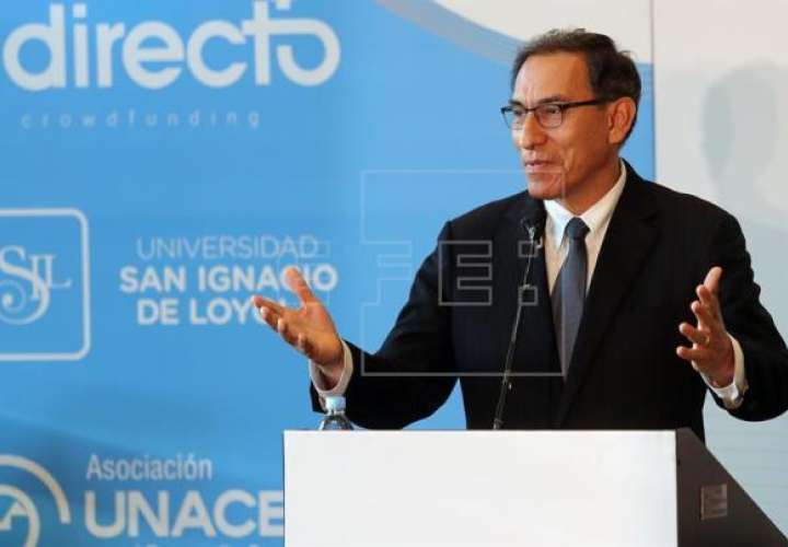 Martín Vizcarra, presidente de Perú. Foto/EFE