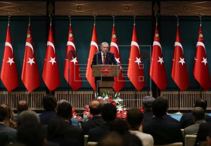 Presidente Recep Tayyip Erdogan. Foto/EFE