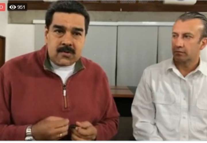 El presidente Maduro hizo una transmisión en Facebook Live. 