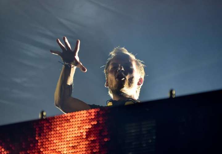 El artista y DJ sueco Avicii, durante una actuación en el festival de Pildammsparken, en Malmö, Suecia. Foto/EFEarchivos