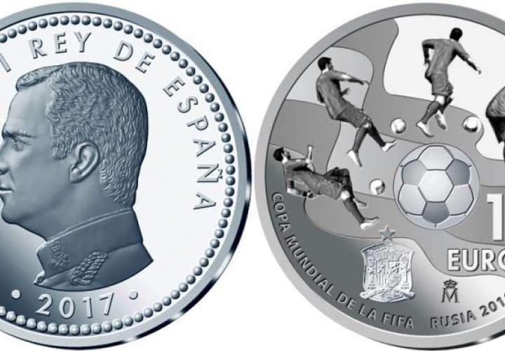 Las dos monedas reproducen en el anverso el retrato a izquierda del rey Felipe VI. 