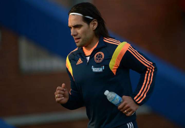 El jugador de la selección Colombia Falcao. Foto: EFE