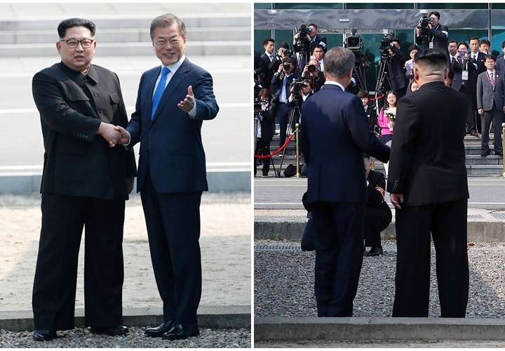 Kim Jong-un cruza frontera para histórica cumbre de las dos Coreas