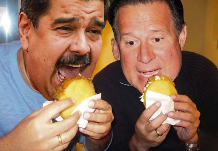  ¡Cónchale!, Varela y Maduro vuelven a comer arepas