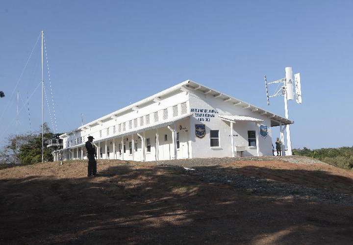 Vista general de parte de las instalaciones penitenciarias en Punta Coco. Foto: Archivo