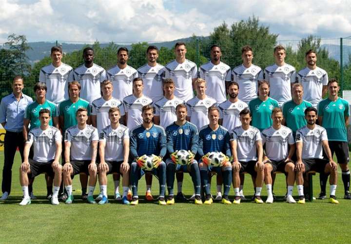 La selección de Alemania defenderá en Rusia el título que conquistó en el Mundial de Brasil 2014. Foto EFE