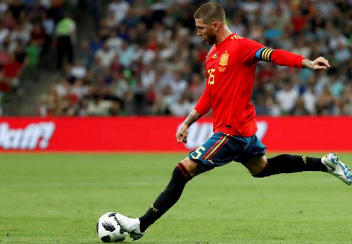 Sergio Ramos es el capitán de la selección de España.
