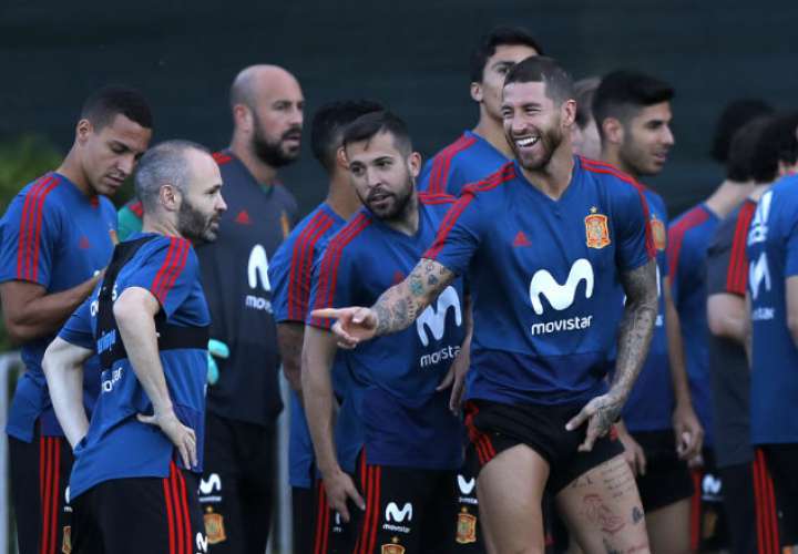 El jugador español Sergio Ramos. Foto: AP