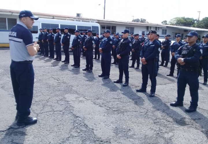 Se refuerza seguridad en Chiriquí con 100 policías