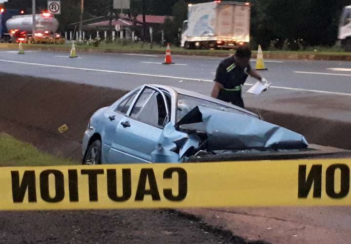 Dos muertos por accidente de tránsito en Chiriquí