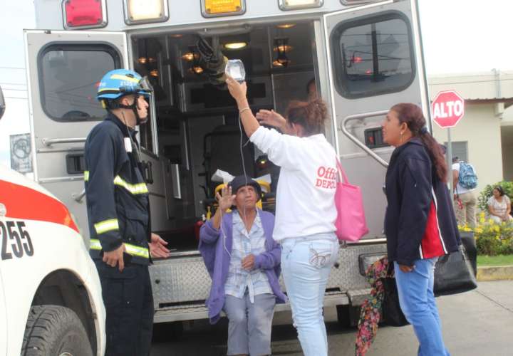 Evacúan pacientes de urgencias en Penonomé