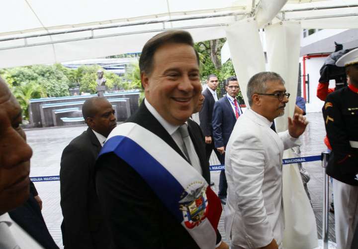 Presidente Juan Carlos Varela. Foto: Edwards Santos