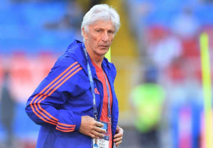 El entrenador de la selección de Colombia José Pékerman. Foto:EFE