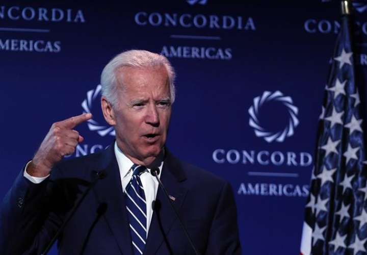En l aimagen el exvicepresidente estadounidense Joe Biden. Foto: EFE