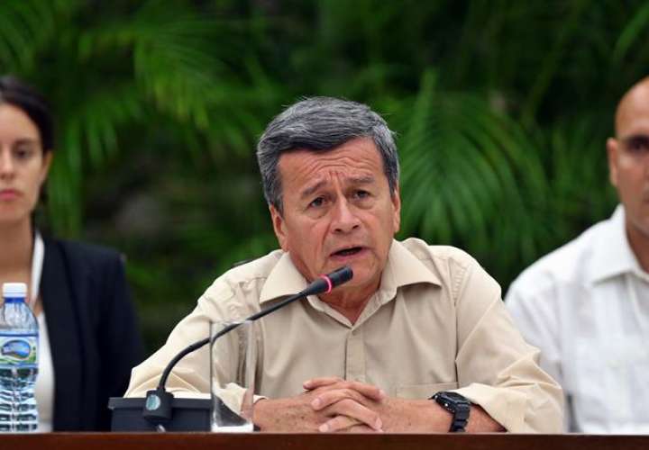 El negociador jefe del Ejército de Liberación Nacional (ELN), Pablo Beltrán. EFEArchivo
